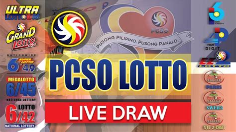 live draw pcso prize